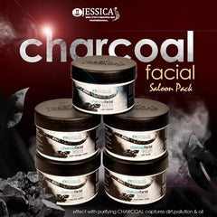 Jessica Charcoal Whitening Facial Kit 500ML