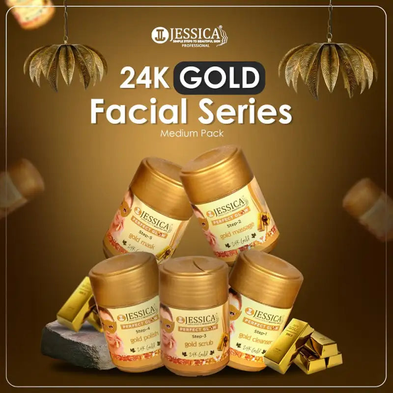 Jessica Gold Series Whitening Facial Kit 230ML