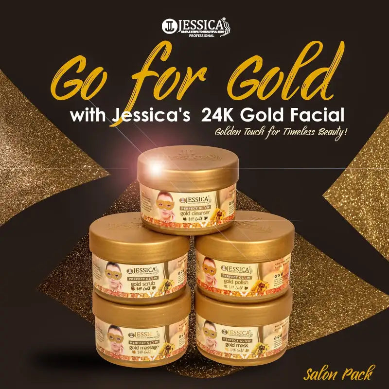 Jessica Gold Series Whitening Facial Kit 500ML