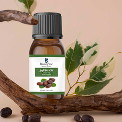 BeautyVoc Pure Jojoba Oil 30 ml - 100% Natural Cold-Pressed | Best for Hair & Skin | Non-Comedogenic & Fast Absorbing