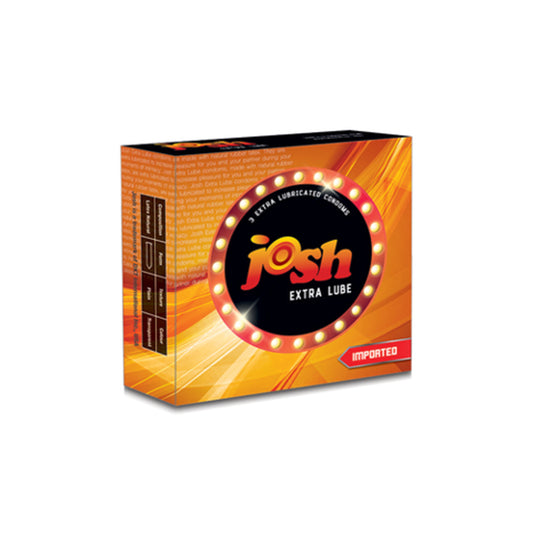 Josh Super Strong ( Extra Lube ) Condoms 3 Pieces