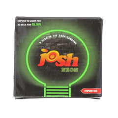 Josh Neon Glow In The Dark Condoms – 3 Pcs