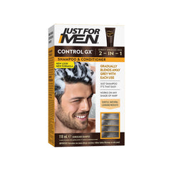 Just For Men Control GX® 2-in-1 Shampoo & Conditioner 118 ML Grey Reducing
