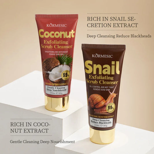 KORMESIC Coconut Exfoliating Scrub Cleanser 100g