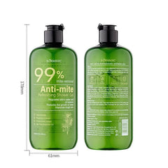 KORMESIC 99% Anti-mite Removal tea tree essential oil Refreshing Shower Gel - 450ml