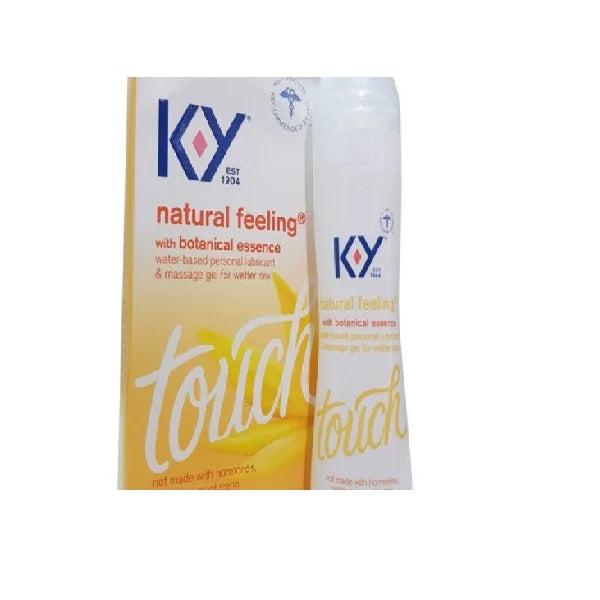 KY Natural Feeling Water Based Personal Lubricant & Massage Gel 50ml