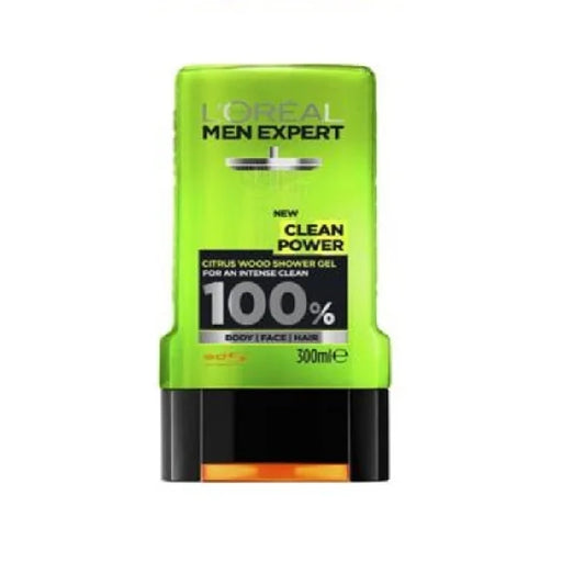 L'ORÉAL PARIS MEN EXPERT CLEAN POWER SHOWER GEL 300ML