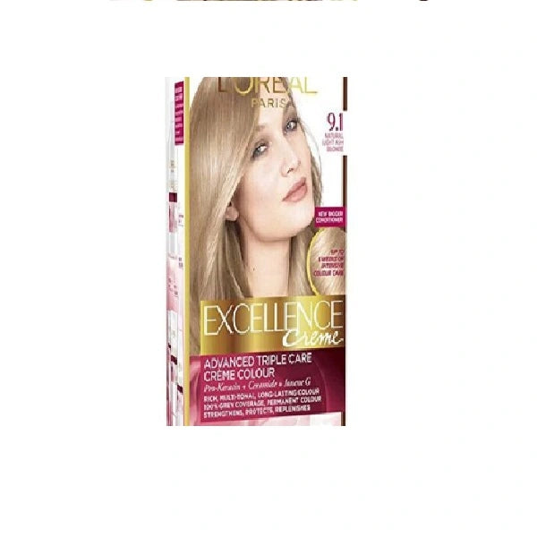 L'Oreal Excellence Cream Very Light Ash Blonde 9.1