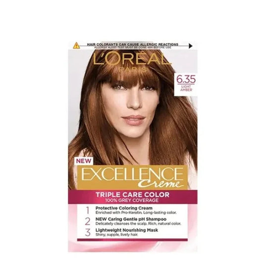 L'Oreal Excellence Creme Light Amber 6.35