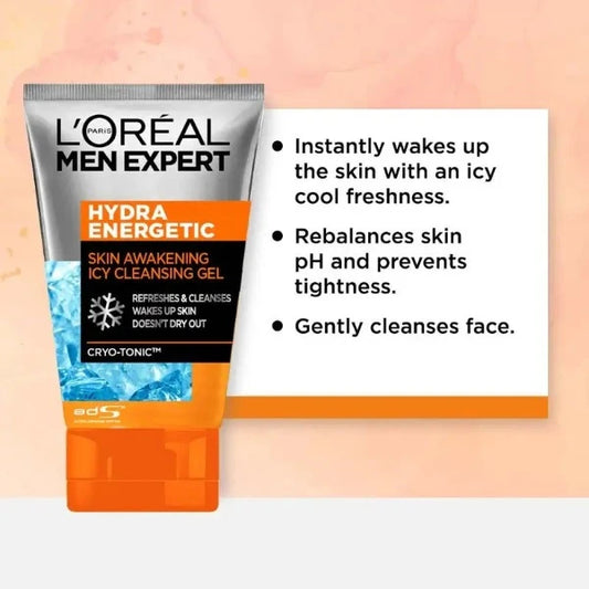 L'Oreal Men Expert Hydra Energetic Skin Cleansing Gel
