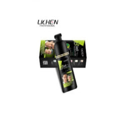 Lichen Black Hair Color Shampoo for Men, Women