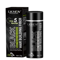 Lichen Hair Building Fibers (Black)