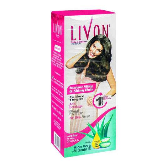 Livon Silk N Shine Hair Serum with Aloe Vera & Vitamin E