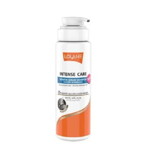 Lolane Intense Care Keratin Serum Shampoo Dry & Damaged 400ml