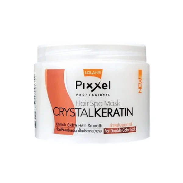 Lolane Pixxel Hair SPA Mask Crystal Keratin Double Color Lock