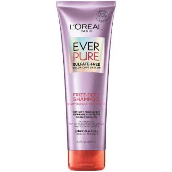 Loreal Ever Pure Marula Oil Frizz-Defy Shampoo 250ml