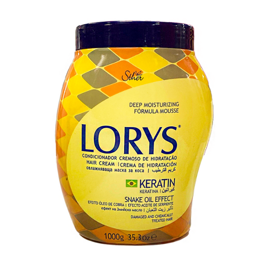 Lorys Snake Oil Deep Moisturizing Hair Cream 1 KG
