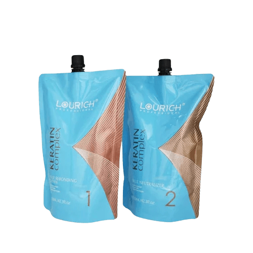 Lourich Professional Keratin Complex Blue Rebonding Kit Online in Pakistan at Manmohni
