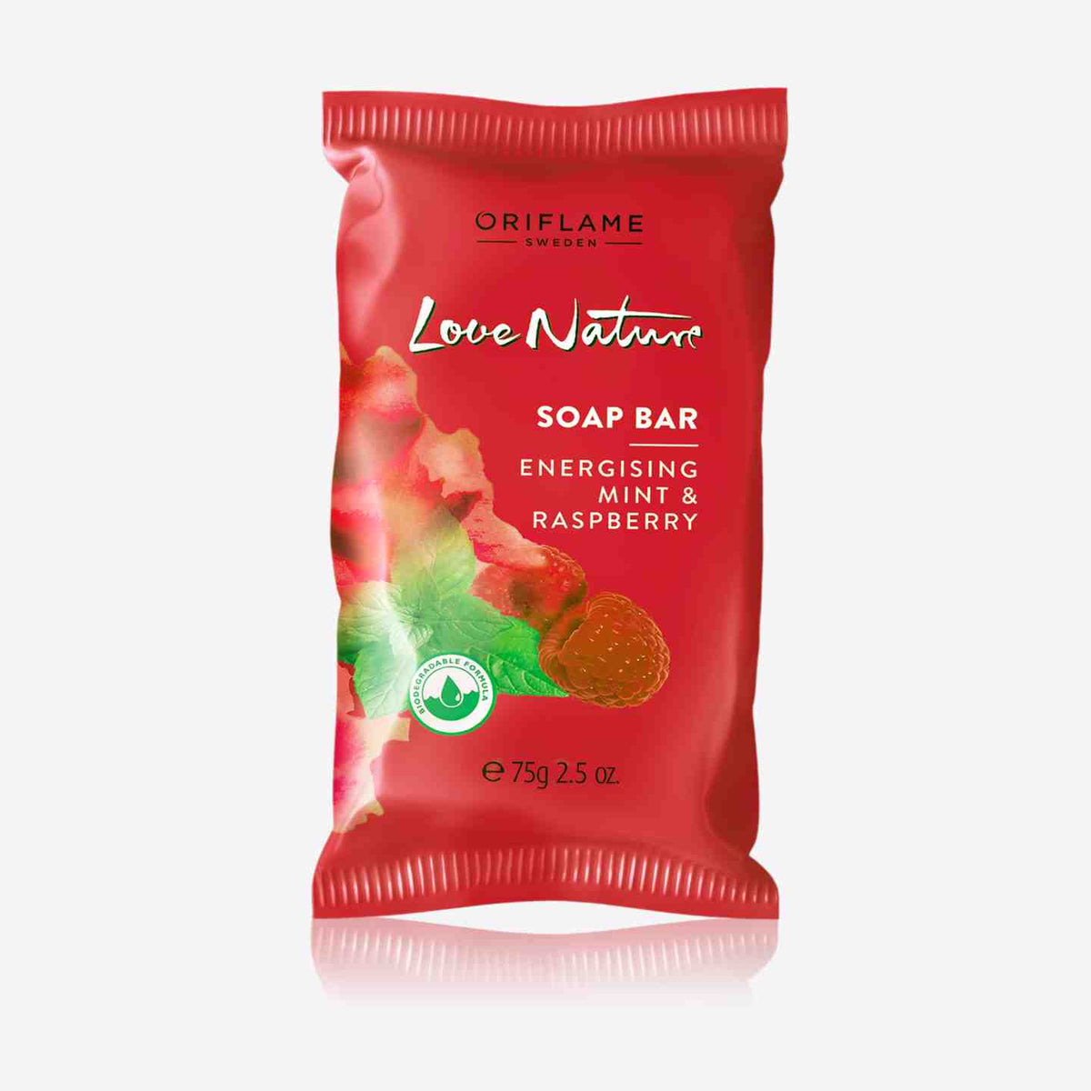 Love Nature Bar Soap with Mint and Raspberry online in Pakistan on mamohni