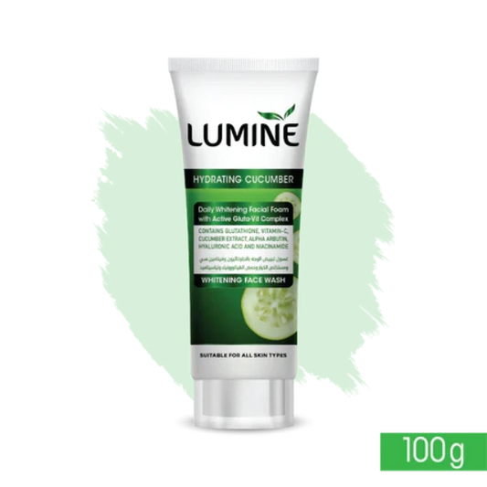 Lumine Hydrating Cucumber Whitening Face Wash 100ml