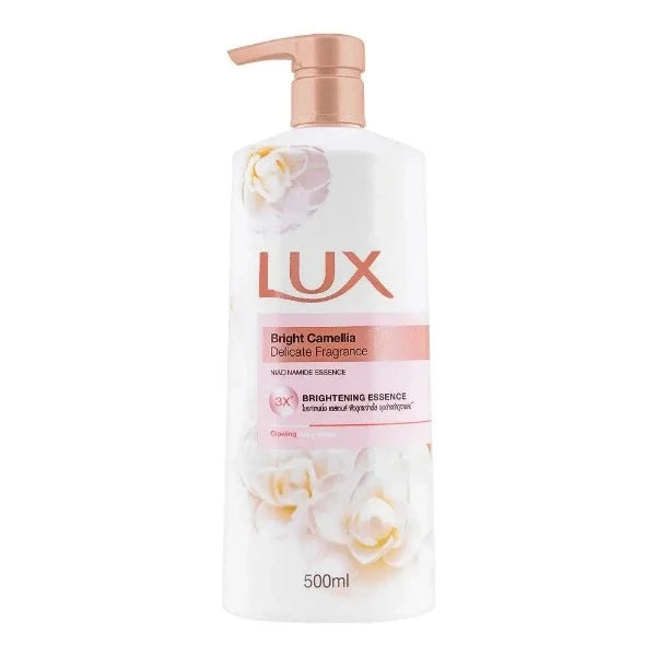 Lux Bright Camellia Delicate Fragrance Glowing Body Wash, 500ml