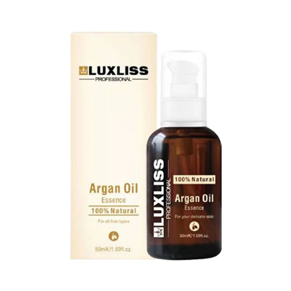 Luxliss 100% Pure Natural Argan Oil Essence Hair Serum 50ml