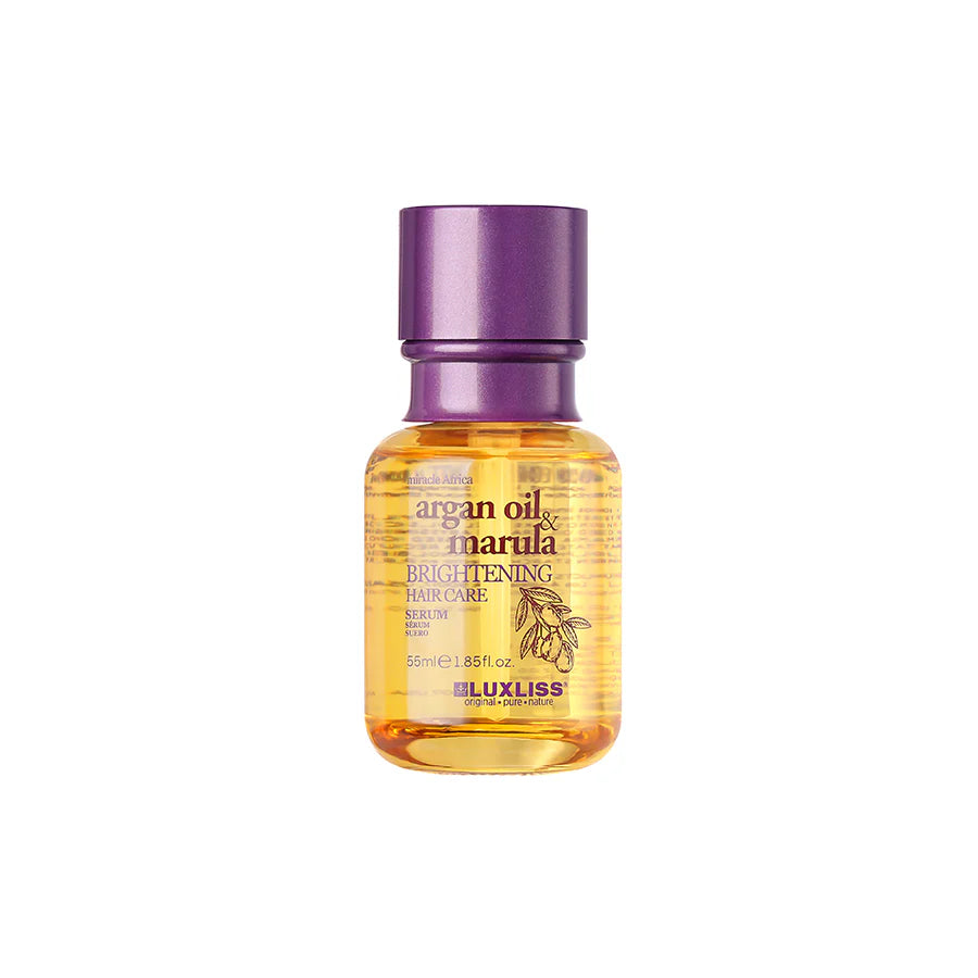 Luxliss Argan Oil, Marula Oil Brightening Hair Care Serum