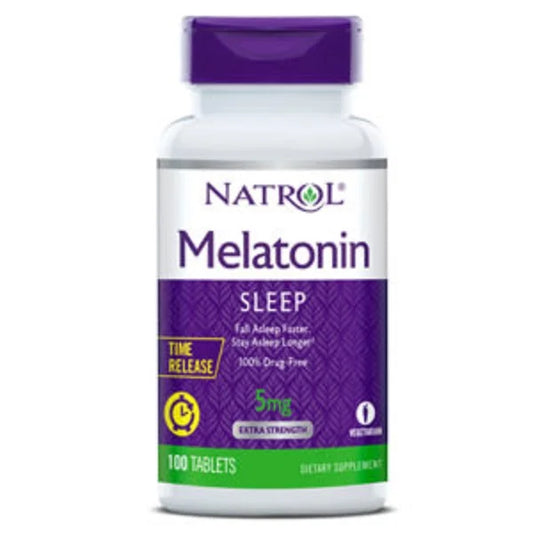 Natrol Melatonin Time Release – 5mg 100-Tablets