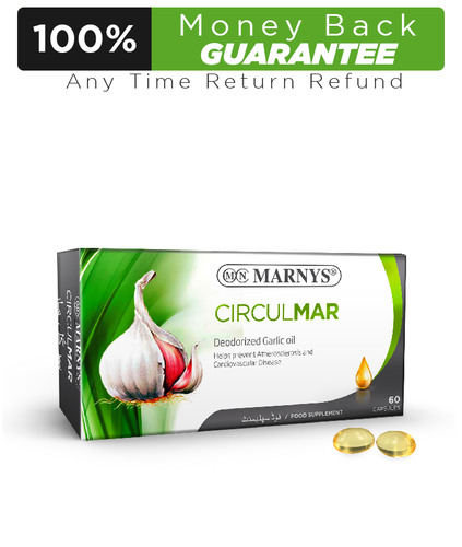 Marnys Circulmar Garlic Oil - 60 Capsules