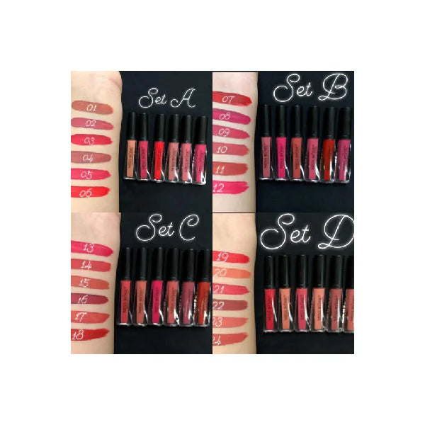 Matte Wing Gloss Set of 6