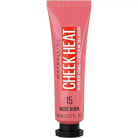Maybelline Cheek Heat Sheer Gel-Cream Blush - 15Nude Burn