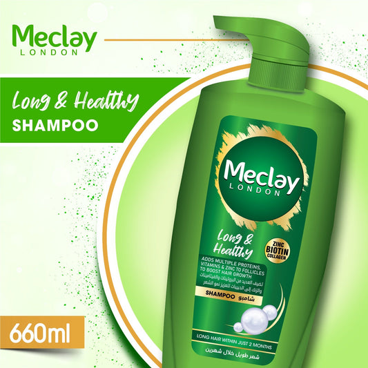 Meclay London Long & Healthy Shampoo 660ML