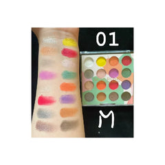 Miss Rose 16 Color Matte Eyeshadow