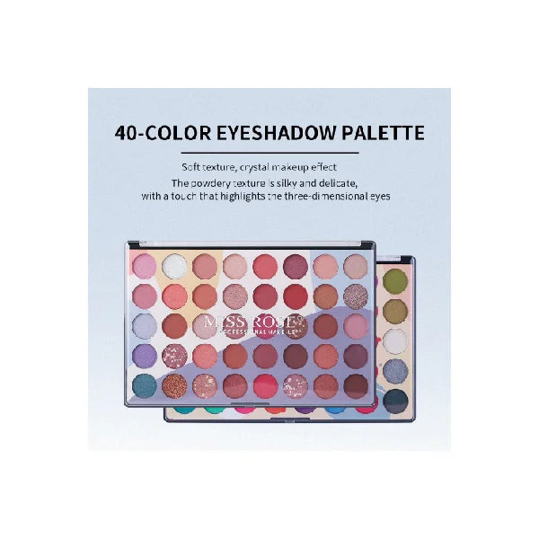 Miss Rose 40 Color Earth Color Eyeshadow Palette