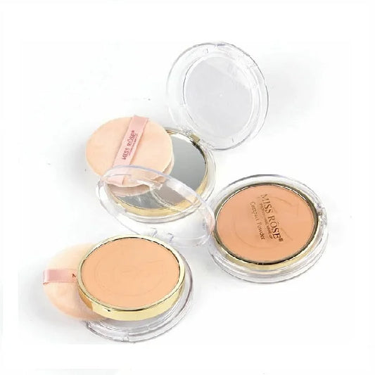 Miss Rose Professional Compact Powder- 24H Golden Ring