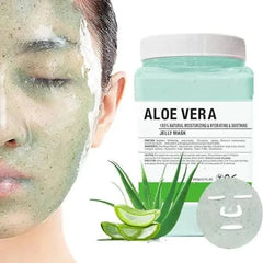 Moisturizer, Hyderate & Shooting Aloe Vera SPA Jelly Mask