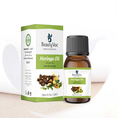 BeautyVoc Pure Moringa Oil 30 ml | For Glowing Skin |Stronger Hair | Youthful Radiance
