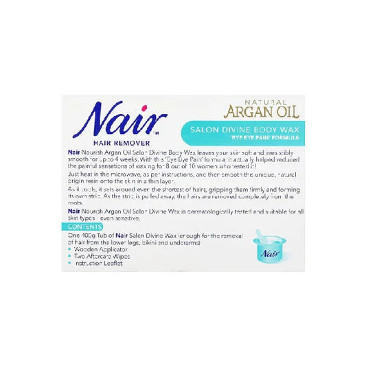 NAIR Hair Remover Nourish Natural Argan Oil Wax