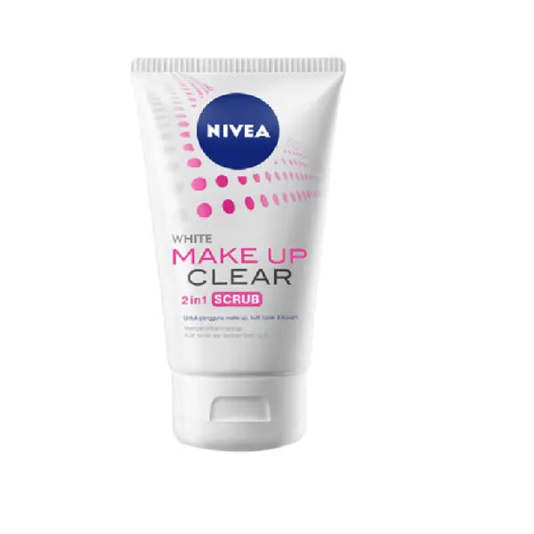 NIVEA MAKE UP CLEAR WHITE 2IN1 SCRUB 100 ML