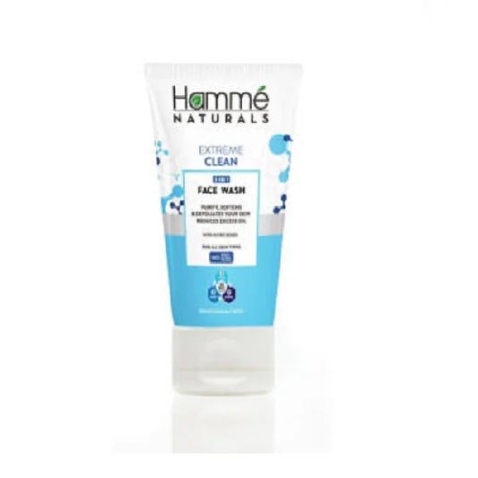 Hamm? Natural Extreme Clean 3in1 Face Wash - 100ml
