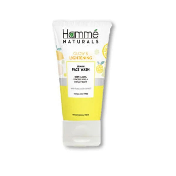 Hamm? Natural Glow & Lightening Lemon Face Wash - 100ml