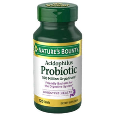 Nature's Bounty Chewable Probiotic Acidophilus 100 Chewable Wafers