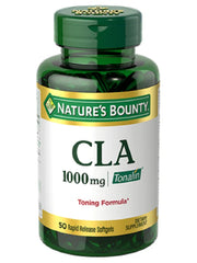 Nature's Bounty CLA/Tonalin 1,000mg 50 Rapid Release Softgels