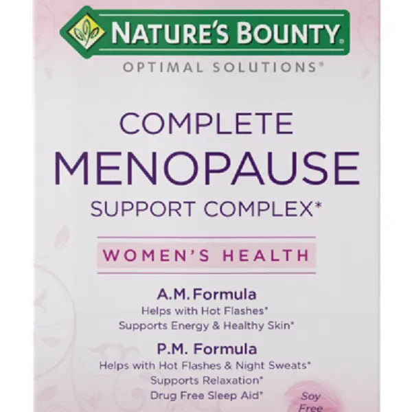 Nature’s Bounty Complete Menopause Support Complex 60 Tablets