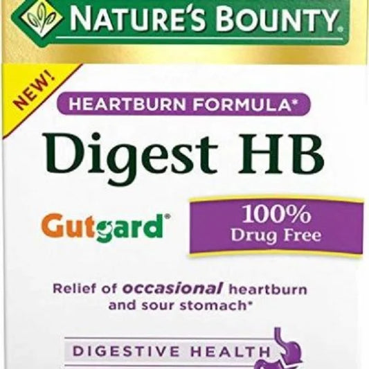 Nature's Bounty Digest HB 60 Capsules