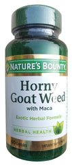 Nature’s Bounty Horny Goat Weed with Maca 60 Capsules