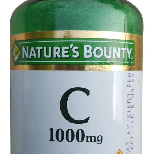 Nature’s Bounty Pure Vitamin C 1000mg (100 Caplets)