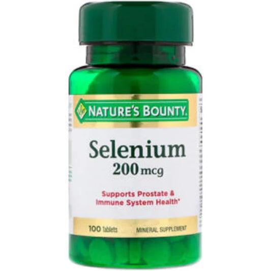 Nature's Bounty Selenium 200mcg (100 Tablets)