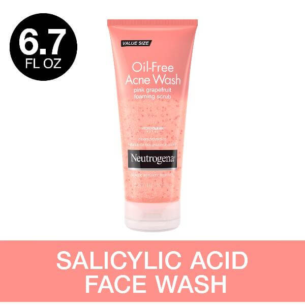 Neutrogena Oil-Free Acne Wash Pink Grapefruit Foaming Scrub