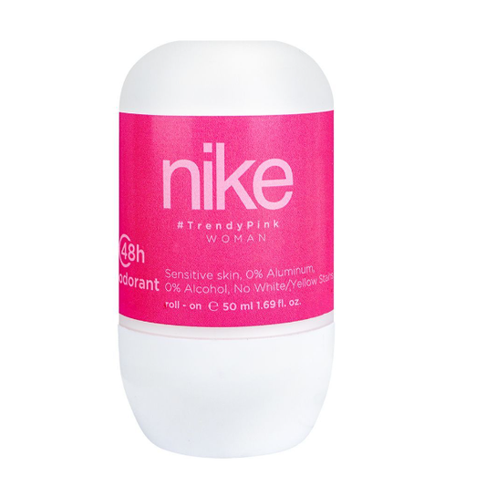 Nike Woman Trendy Pink Deodorant Roll On 50ml - Shams Shopping Centre Nike  